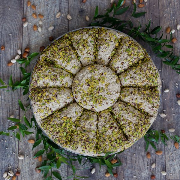Sesame seeds halva with pistachios (200 gr.)